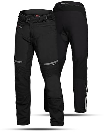 IXS Motorradhose Puerto-ST Textilhose schwarz M, Herren, Tourer, Ganzjährig, Polyamid