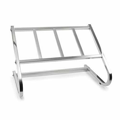 Lacor 66245 – Eimerhalter, Edelstahl 18/10, 78x49x46 cm | Aus lebensmittelechtem Edelstahl gefertigt; hohe Korrosionsbeständigkeit und Haltbarkeit im täglichen Gebrauch