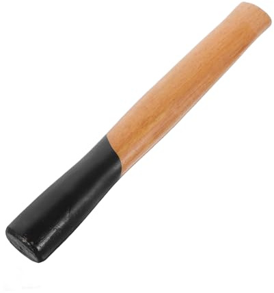ULTECHNOVO Hammer Handle Replacement Easy Installation and Comfortable to Grip Wooden Handle for Hammer with Oval-Eye Shape for Woodworking Tools and Hand Grip
