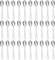 ASelected Teaspoons Set of 30,5.5In Stainless Steel Tea Spoons Or Tea, Coffee, Cake, Dessert & Salad, Dishwasher Safe, Cutlery Starter Spoons, Dessert Spoon, Tea Spoon for Restaurant