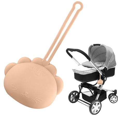 Organisateur De Rangement pour Sucette Étui À Tétine Mignon Boîte À Tétine pour Bébé Étui À Tétine De Voyage Sac De Transport pour Tétine Étui À Tétine en Silicone Étui pour Organisateur De Bébé Étui