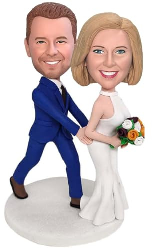 Bobblehead personalizado - Figura única hecha a mano - Escultura personalizada regalo para cumpleaños, boda, aniversario o jubilación