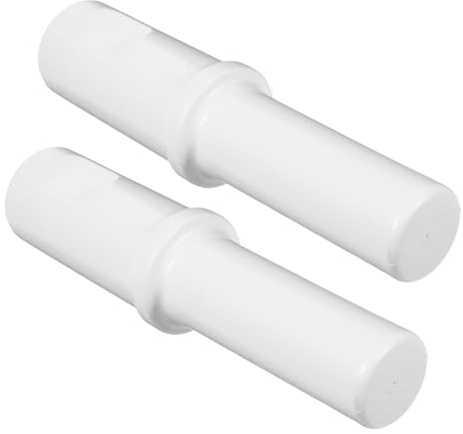UTHCLO Picadora de Carne y de Plástico para Blanco Empujador Accesorio Multipropósito 2 Piezas para Restaurantes Plantas de Procesamiento de Alimentos
