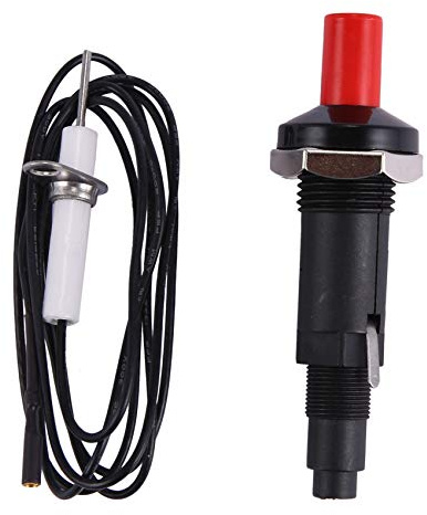 Nihcora Allumage électrique piézo avec câble - 1000 mm de long - Bouton de cuisine - Briquet pour cuisinière à gaz