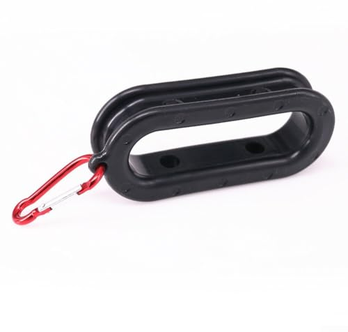 Besttoolifes Outil d'extraction de bas d'hameçon, 120 mm en caoutchouc et aluminium avec souple pour la pêche aux leurres et en eau salée, équipement de pêche compact (A)