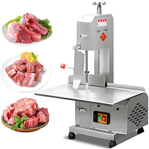 Taglierina elettrica della carne di alto potere con spessore regolabile per l'elaborazione del pollame, del pesce e della carne bovina