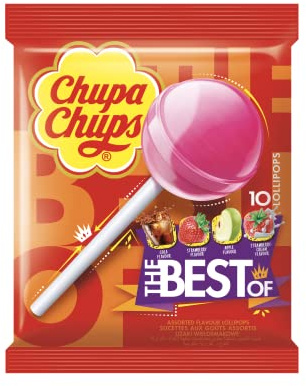 Chupa Chups - Sucette Chupa Chups 10 Pieces