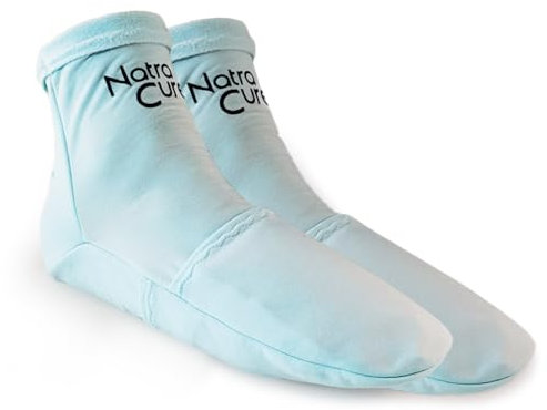 NatraCure Cold Therapy Socks - Reusable Foot Ice Pack - Cooling Socks for Hot Feet, Cold Feet Session for Chemo Socks, Neuropathy Pain Socks, CRPS Relief, Ice Pack for Feet - Size: Small/Medium