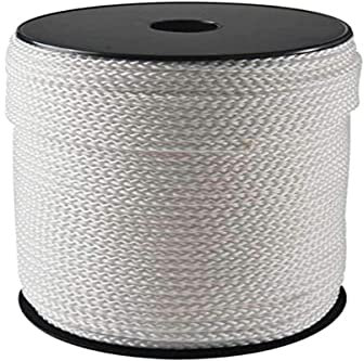 WERKA PRO - 04747 Tresse ø 5mm 100m poly PROpylène, Blanc