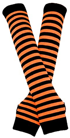 Bienvenu Damen Geeignet für Aktivitäten im Innen- und Außenbereich Fingerlose Strickhandschuhe (1er Pack)