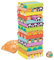 WOOMAX Torre de Bloques de Madera c/Animales y Colores (46251)