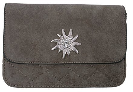 Moschen-Bayern Trachtentasche/Dirndltasche/Damentasche Handtasche/Umhängetasche/Ledertasche - Braun