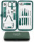DUAIU Maniküre Set,12-Teiliges Nagelknipser Maniküre Pediküre Set,Alltäglich Nagelschere Set,Nagelpflegeset Professionelle Nagelset,Nageletui Damen Männer,Fingernagel Pflege Set für Reise