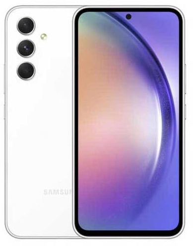 Samsung Galaxy A54 5G + 4G LTE (128 Go + 8 Go) Double SIM débloqué (Uniquement T-Mobile/Mint/Metro USA Market) 1 an Amérique Latine 6,4 120 Hz 50 MP Triple Cam + (Chargeur 25 W) (SM-A546M)