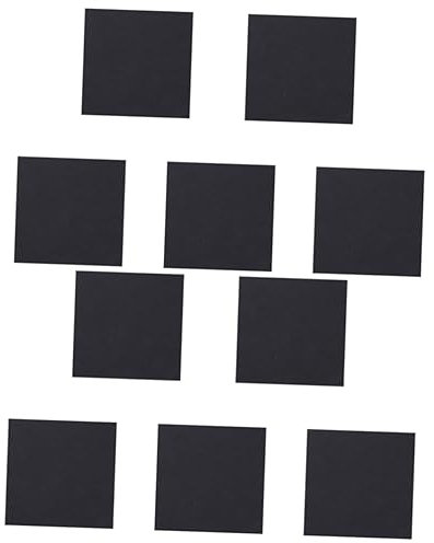 SOLUSTRE 2 Sets 150 X 150 X 5 Mm – Schalldämmmatten Aus Neopren Nicht Entschleimend Für Türen Und Geräte 5 Stück X 2