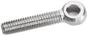 Hebering, Ringhebeösenmuttern, M5 M6 M8 M10 M12 Ringverbindungsschraube aus Edelstahl 304, Fisheye-Ösenloch-Ankerbolzenschraube (Farbe: 35 mm, Größe:(Color:M6,Size:40mm)