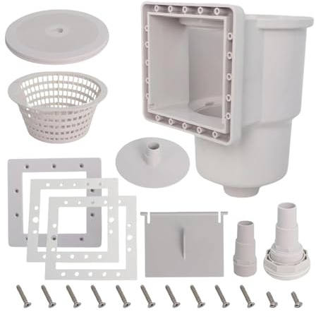 Qianly Ground Pool Skimmer with Accessory Kit Premium,Repair Parts, Replaces, Accessories SP1023 SP11041 for above Ground Pools