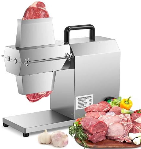 Commercial Electric Meat Tenderizer, 450W Heavy Duty Stainless Steel Tool for Beef, Turkey, Chicken, Mutton, Pork - Effortless Flattening & Tenderizing