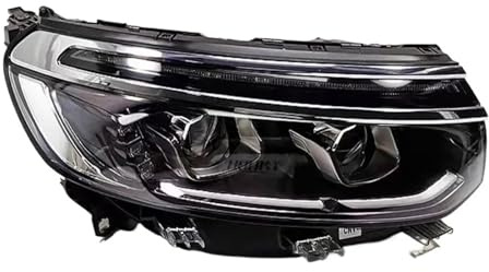 IEJPEQWW Faro delantero for coche compatible con Citroen C5 AIRCROSS C-Triomphe DRL, luz de circulación diurna, intermitente, lente de proyector Angel Eye.