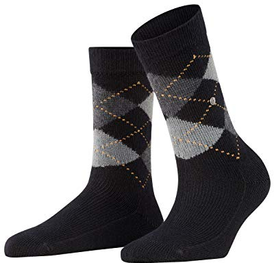 Burlington Whitby damstrumpor av mjukt material, Svart (svart 3000), 36-41 EU