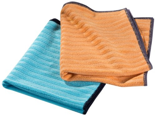 Captain Clean 107178-E2 Active Silver Microfaser Universaltuch, 35 x 40 cm, 2-er Set