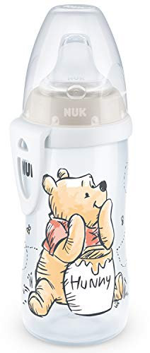 NUK Active Cup tazza Beccuccio morbido A Prova Di Perdite | Clip E Cappuccio Protettivo | Senza Bpa - 140 g