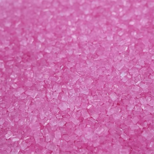 Streuselheld Kristallrosa 40g Streusel zum Dekorieren und Verzieren von Gebäck aller Art wie Torten Kuchen Keksen Zuckerstreusel