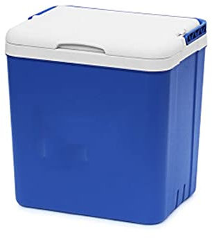 MiduoHu Pizza Food Delivery Bag Gekühlte isolierte Box Isolierter Korb Kühlbox für Wandertouren am Strand (Color : Blue, Size : 7L)