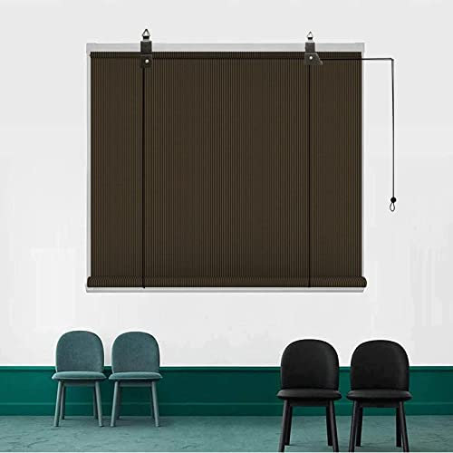 SAGIDAR Store Vertical Exterieur - Stores sur Mesure, Rideau Occultant avec Dispositif De Levage, Personnalisable, Longue Durée D'utilisation, Stores Filtrant La Lumière, Filet D'Ombrage Vert