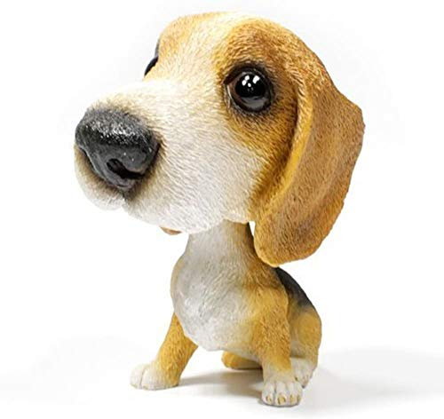 Beagle Wackelkopf für Hunde, Wackelkopf, Auto, Armaturenbrett, Welpe, Auto, Dekoration, Wackelkopf, für Kinderzimmer