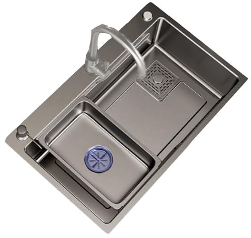 Eingebettet küchenspüle,ausgussbecken edelstahl,edelstahlspüle einbauspüle,edelstahl einzelbecken einbauspüle,mobiles spültisch edelstahl eckig spülbecken,Spülbecken 1 Becken,Geeignet für Restaurants