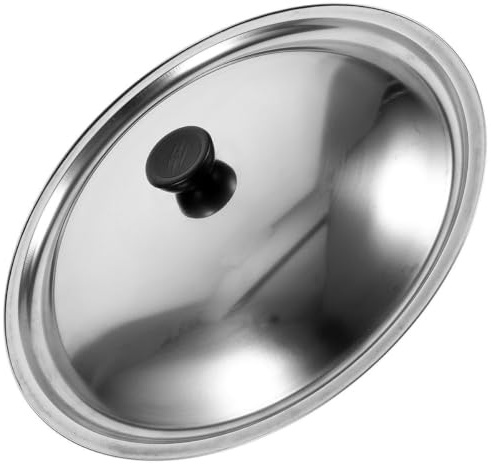 Generisch Universal-topfdeckel Edelstahl-kochgeschirrdeckel Bratpfannendeckel 32 Cm Metall-topfdeckel Ersatz-pfannendeckel