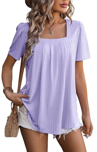 Flikity Tunic Tops for Women UK, Ladies Blouses for Office Work Casual Wear
