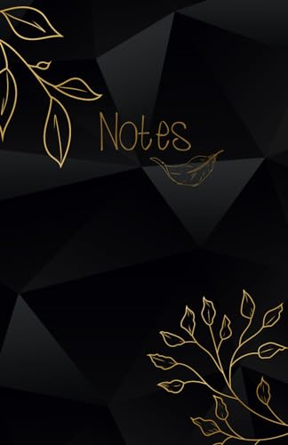 Notizheft , Notebook: Black and Gold