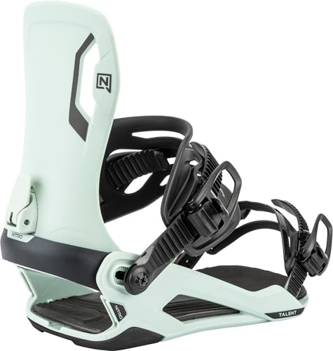 Nitro Talent Bindung, Attacco per Snowboard Gioventù Unisex, Limo, S