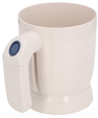 Tamiz de Harina Eléctrica, 4 Taza de Capacidad Tamiz de Filtro Premium Tamiz de Cocción Herramienta de Cocción Herramienta de Cocción Utensilio para Hornear y Pasteles