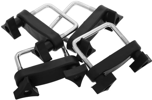 MUELODSIC 4 pezzi Portapacchi Auto per Barre Trasversali Staffe Montaggio per Tetto Clip e Resistenti per Supporto Bagagli Design Elegante e Funzionale