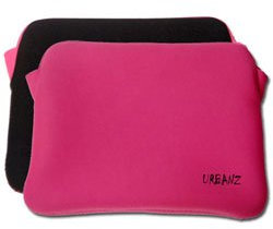 Urbanz UB2NBP - Funda de neopreno reversible para netbook de 10 -12, color rosa