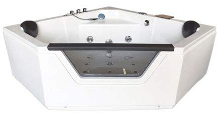 VASCA BAGNO IDROMASSAGGIO ANGOLARE MODELLO IBIZA 150 X 150 CM 2 PERSONE SPA NUOVA