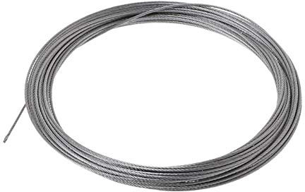 SOFIALXC Edelstahl-Drahtseil, 1 x 7-strängiger Kern, Flugzeugkabel, Durchmesser 0,3 mm x 100 m + 20 Aluminiumhülsen