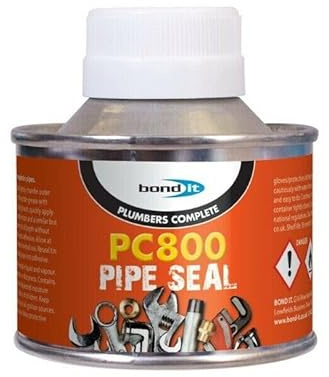 Bond It PC800 Rigid PVC Pipe Weld Cement Pipe PVC ABS Seal Solvent Based - FOR SEALING UPVC MUPVC AND 125ML