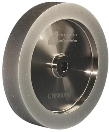 CBN Schleifscheibe 200mm CBN Wheels 8 inch 8 Dia X 1.5 wide X 5/8 Bore for Sharpening HSS Tools Woodturning Tools(600 Grit)