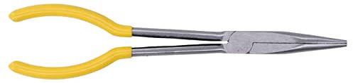 Long Plier Pliers Steel Wire Pliers Long Nose Pliers Cable Wire Pliers 11 45 Steel Pliers 11In Length Long Nose Pliers Wire Cutters Needle Nose Pliers (Straight Pliers)