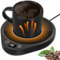 Coffee Mug Warmer Smart Cup Warmer with 3 Temperature Settings Electric Beverage Warmer 2-12H Auto Shut Off, Coffee, Tea and Milk Warmer for Office Home Desk Use