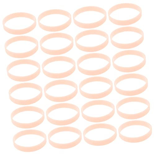 Vaguelly Dunkeln Leuchtendes Silikonarmband Für Kinder Und Erwachsene Flexible Partyarmbänder 100 Stück Leucht Armbänder Für Nachtläufe Und Veranstaltungen