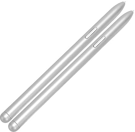 Smart Stylus, Smart Penna Rapida Risposta 4096 Livello di Pressione Semplice Elegante con 5 Punte per la Sostituzione (SILVER)