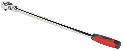 Sealey AK6698 Ratchet Wrench Flexi-Head Extra Long 600mm 1/2 Sq Drive