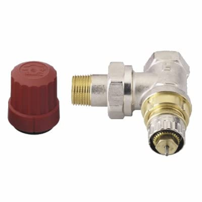 Danfoss - Grifería gas de radiador - Cuerpo de ajuste escuadra RA-N10 3/8 - : 013G0011