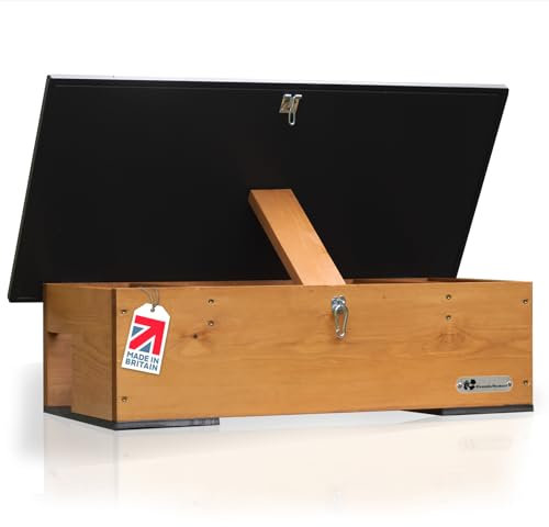 Riverside Woodcraft Hedgehog Eco Feeding Station With Anti Bacteria Coating
