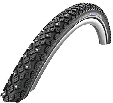 Schwalbe Unisex – Erwachsene Reifen, Schwarz, Winter K-Guard, TwinSkin 40-635-TwinSkin